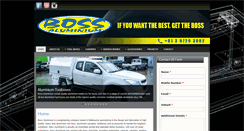 Desktop Screenshot of bossaluminium.com.au
